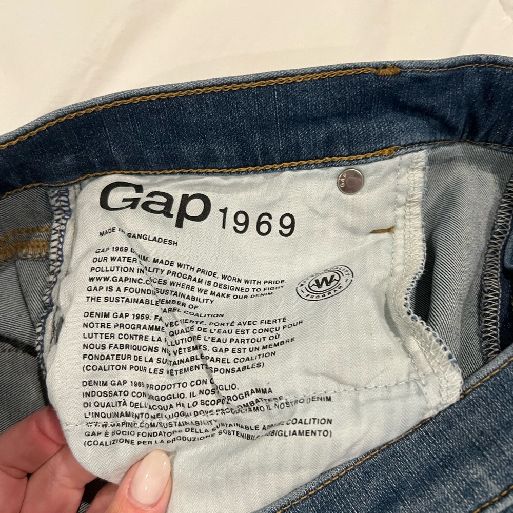GAP 33R skinny Jeans Like New